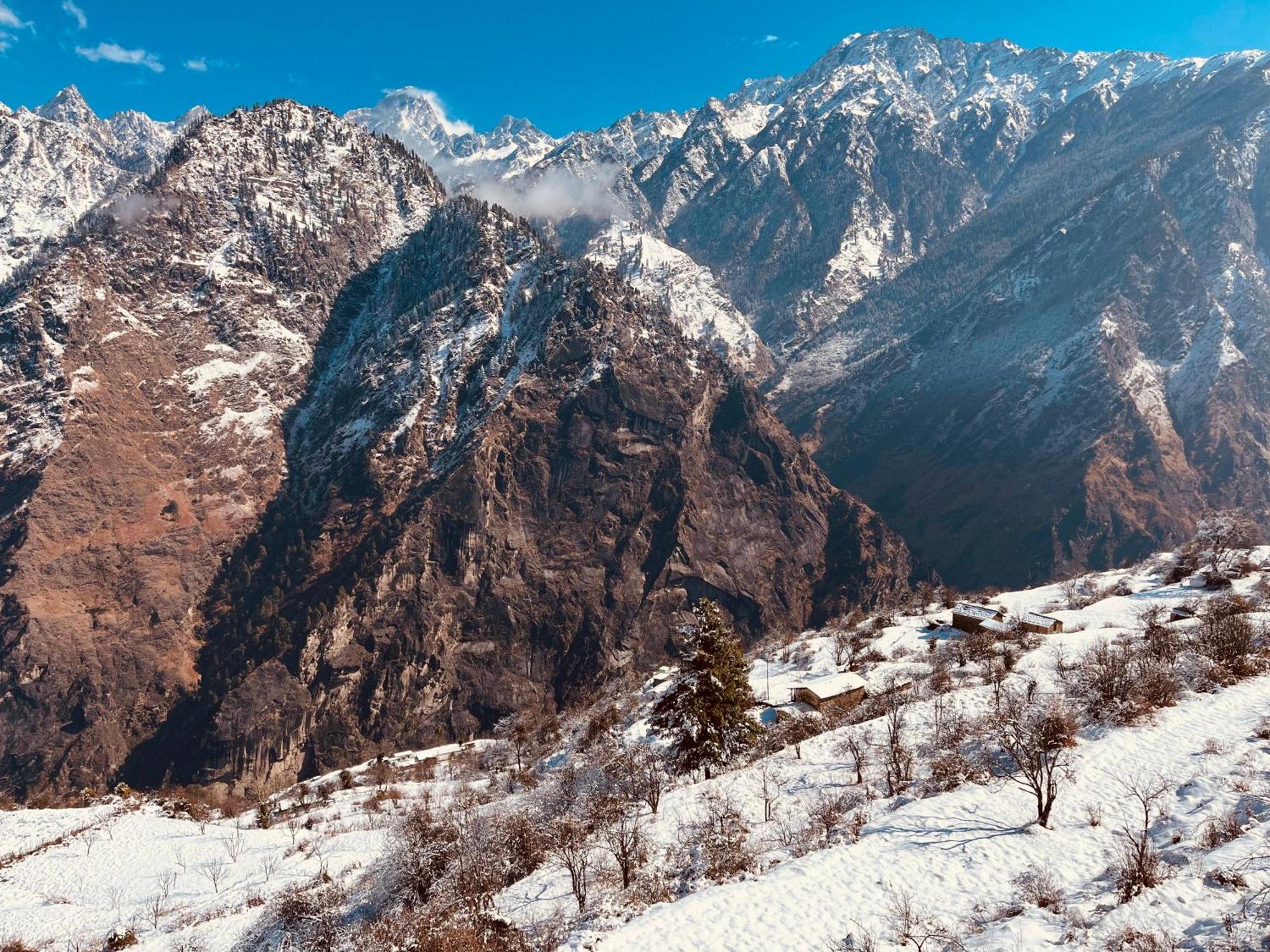 Faraway Cottages, Auli Joshīmath Buitenkant foto
