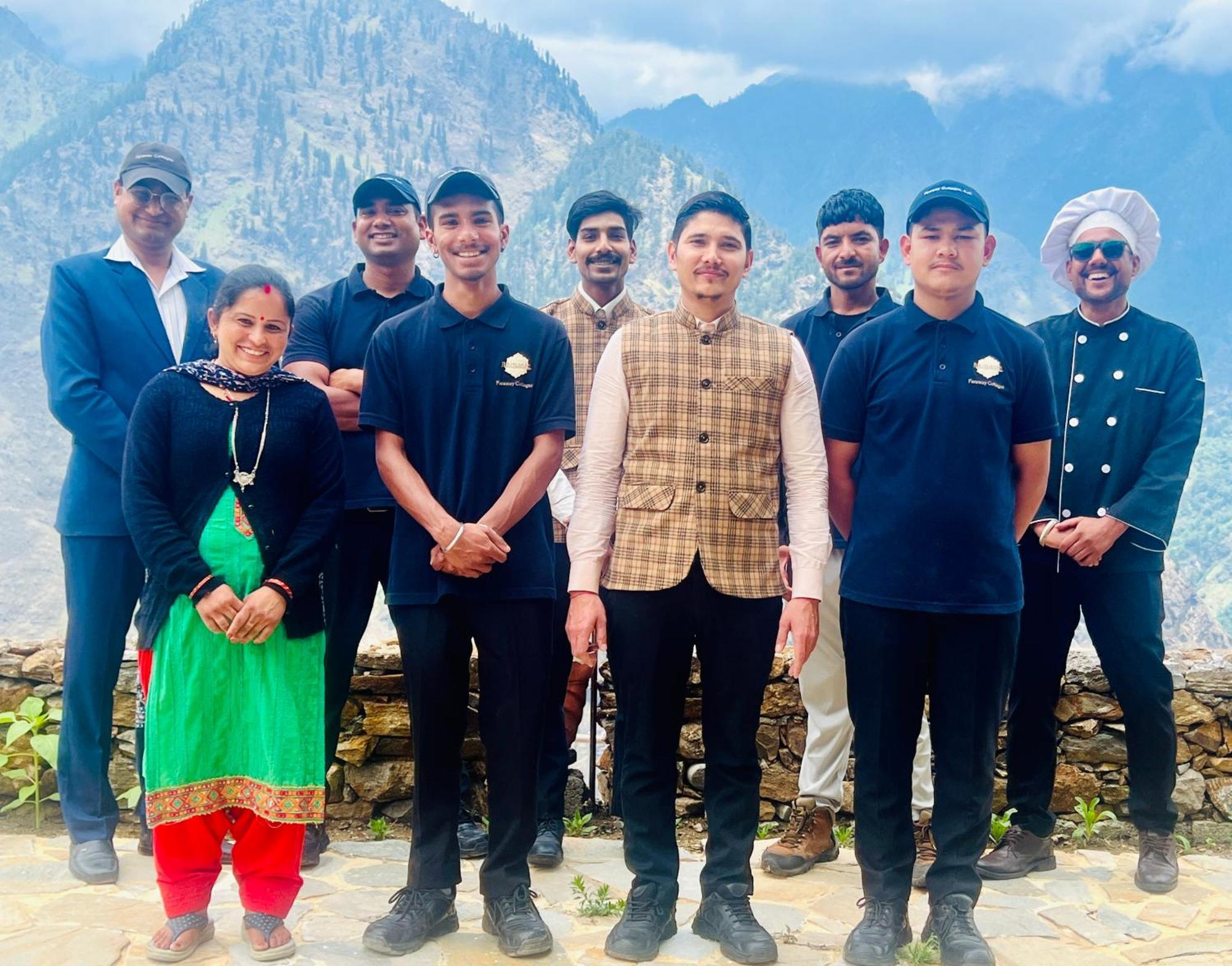 Faraway Cottages, Auli Joshīmath Buitenkant foto